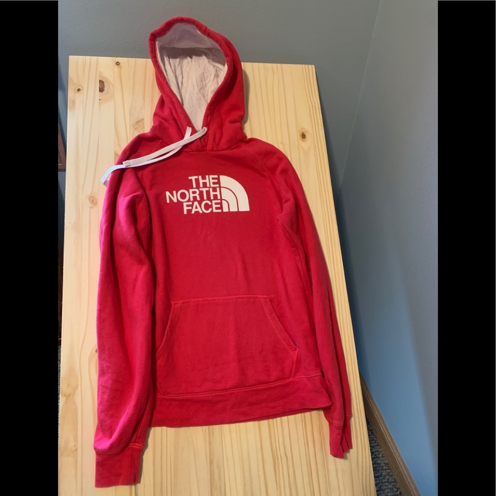 North Face hooded sweatshirt SZ M